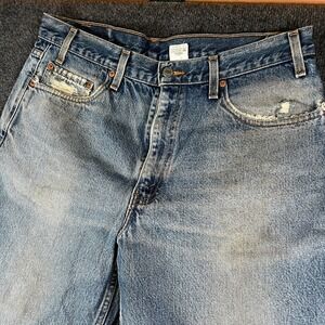 Vintage Levi's 550 Relaxed Fit Jeans Mens 36x26.5 Blue Denim Cotton Straight Leg